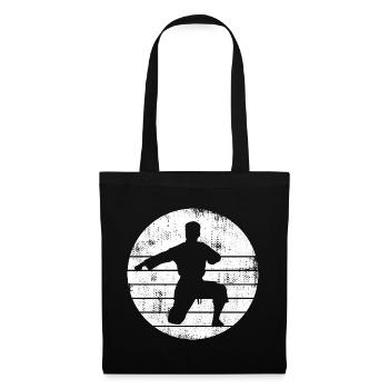 Karateka Sketch - Tote Bag - black - Front