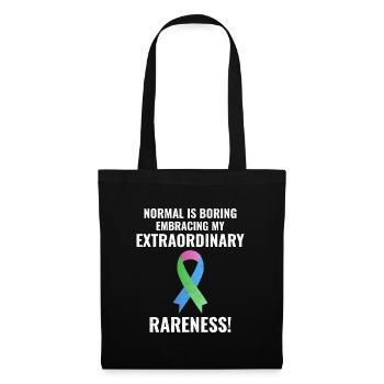 La sensibilisation aux maladies rares embrasse l’extraordinaire - Sac en tissu - noir - Devant