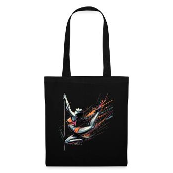 Pole Dance Dynamics Colors Gift - Tote Bag - black - Front