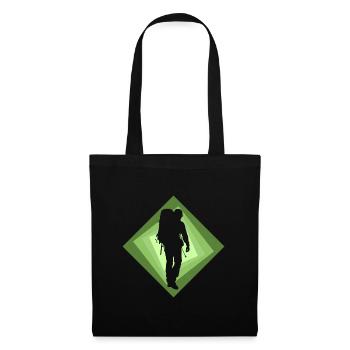 Backpacker Hiking Backpack - Tote Bag - black - Front