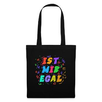 I don't care Statement Indifferent attitude - Tote Bag - black - Front