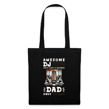 Vinyl Record Techno Dancing Turntable - Tote Bag - black - Front