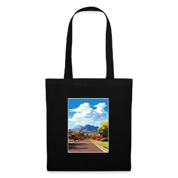 Springdale Utah affiches Vintage voyage affiche WPA - Sac en tissu - noir - Devant
