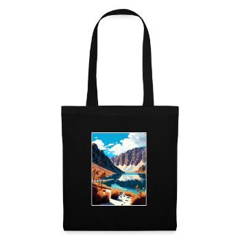 Convict Lake California Vintage Travel Poster WPA - Tote Bag - black - Front