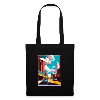 Rochester New York State Vintage Travel Poster WPA - Tote Bag - black - Front