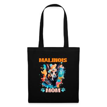 Malinois Mom Belgian Shepherd - Tote Bag - black - Front