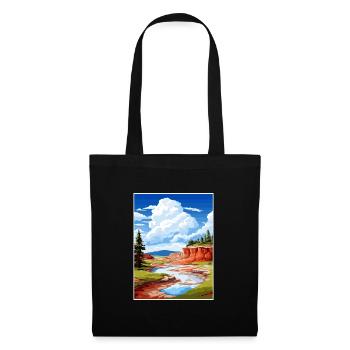 Hot Springs National Park Vintage Travel Poster - Tote Bag - black - Front