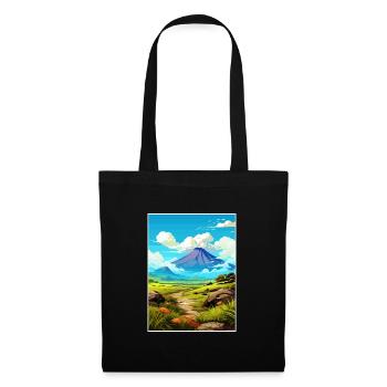 Hawai Volcanoes National Park Travel Poster - Tote Bag - black - Front