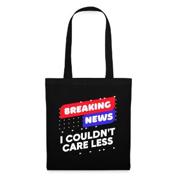 Anyway, cool saying, I don't care about attitude, relax - Tote Bag - black - Front