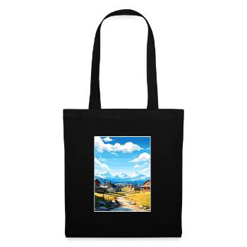Bethel Alaska Vintage Travel Poster WPA Souvenir - Tote Bag - black - Front