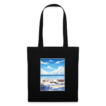Kotzebue Alaska Vintage voyage affiche WPA Souvenir - Sac en tissu - noir - Devant