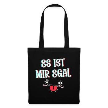 I don't care Cool Saying Attitude Relax Chill - Tote Bag - black - Front