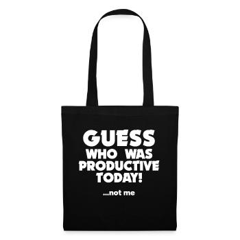 Funny Doesn't Matter Attitude Doesn't Matter to Me Statement - Tote Bag - black - Front