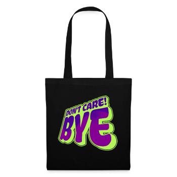 Cool saying: Doesn't matter, attitude, chill doesn't matter to me - Tote Bag - black - Front