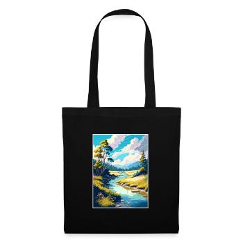 Wye Creek Decoration New Zealand Travel Poster - Tote Bag - black - Front