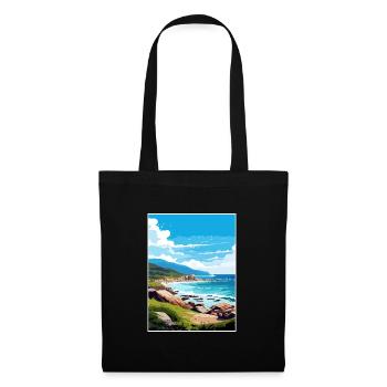 Wilsons Promontory National Park Reiseplakat - Stoffbeutel - Schwarz - Vorne