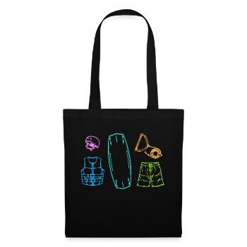 Water Skiing, Water Sports, Surfboard, Wakeboard, Surfing - Tote Bag - black - Front