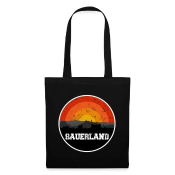 Sauerland Original Skyline - Tote Bag - black - Front