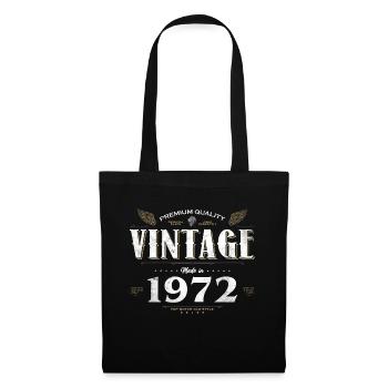 52 Years Old Vintage 1972 Limited Edition 52nd - Tote Bag - black - Front