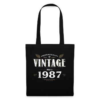 37 Years Old Vintage 1987 Limited Edition 37th - Tote Bag - black - Front