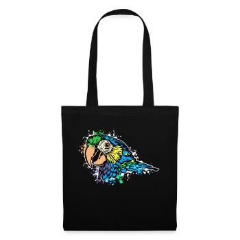 Parrot, Bird, Animal, Zoo, Bird Lover, Africa - Tote Bag - black - Front