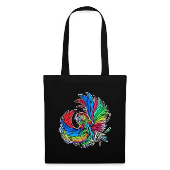 Animal, Bird, Parrot, Animal Lover, Pet, Zoo Animals - Tote Bag - black - Front