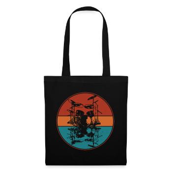 Drum set - Sac en tissu - noir - Devant