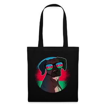 Azerbaïdjan - Sac en tissu - noir - Devant