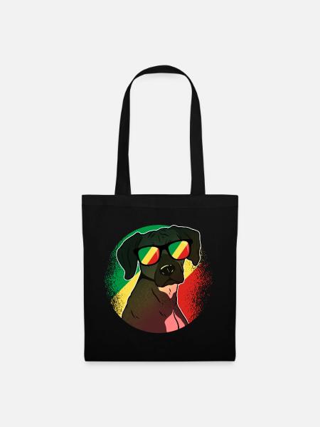 République du Congo - Sac en tissu - noir