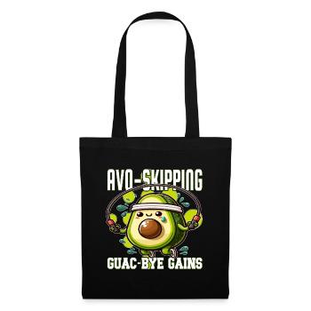 Fitness Avocado Fun - Tote Bag - black - Front