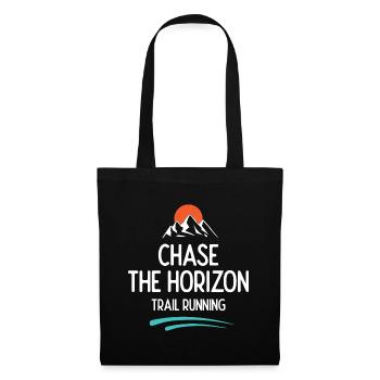 Trail Running - Chase The Horizon - Tote Bag - black - Front