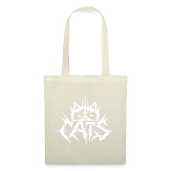 Chats Black Metal Band - Sac en tissu - nature - Devant