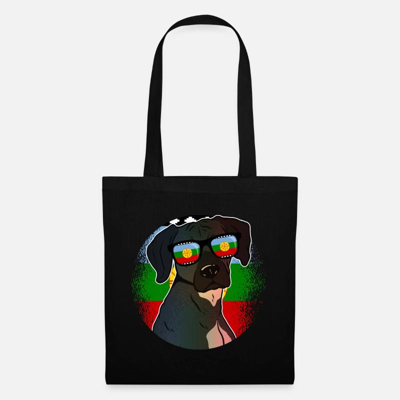 Mapuche - Stoffbeutel - Schwarz