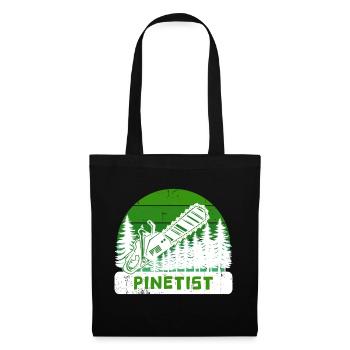 Forester, Forest, Tree, Chainsaw, Woodwork, Lumberjack - Tote Bag - black - Front