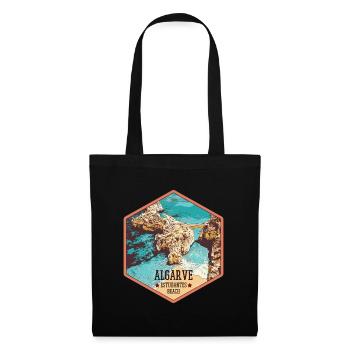 Estudantes beach near Lagos, Algarve - Tote Bag - black - Front