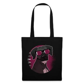 Qatar - Sac en tissu - noir - Devant