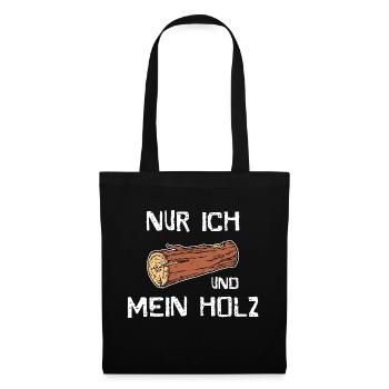 Forest Wood Statement Lumberjack Woodworking Forester - Sac en tissu - noir - Devant