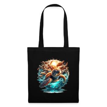 Turtles World Wonder Turtle Gift - Tote Bag - black - Front