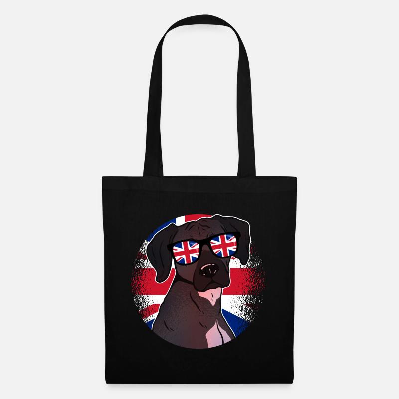 Großbritannien - Stoffbeutel - Schwarz