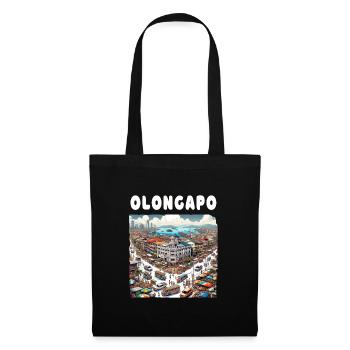 Olongapo City Philippinen Urlaub Reisen - Stoffbeutel - Schwarz - Vorne