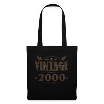 24 Years Old Vintage 2000 Limited Edition 24th - Tote Bag - black - Front