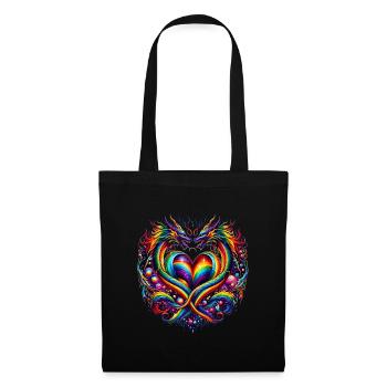Dragonheart - Flame of Pride - Stoffbeutel - Schwarz - Vorne