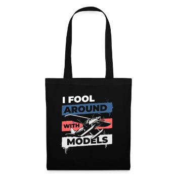 Model Builder Flying Aerobatics - Tote Bag - black - Front
