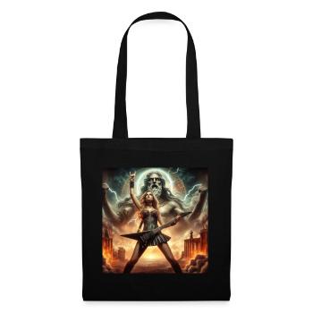 Le pouvoir de Zeus dans le heavy metal - Sac en tissu - noir - Devant