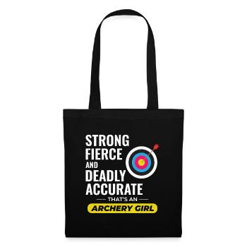 Tir à l’arc Cibles Archer Bullseye Tir Sport - Sac en tissu - noir - Devant