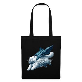 Super Cat Persian White Persian Cat Gift - Tote Bag - black - Front