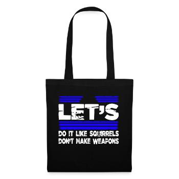 bday idée cadeau enfant humour funky blague dictons - Sac en tissu - noir - Devant