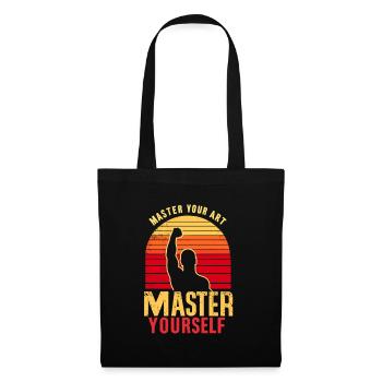 Master Your Art Inspire Self Mastery Motivational - Tote Bag - black - Front