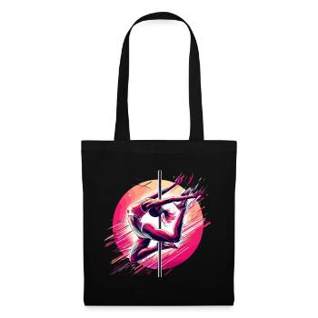 Pole Dance Dynamics Pink Gift - Tote Bag - black - Front