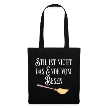Style is not the end of the broom - Tote Bag - black - Front